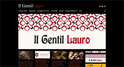Desktop Screenshot of ilgentillauro.com