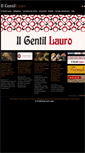 Mobile Screenshot of ilgentillauro.com